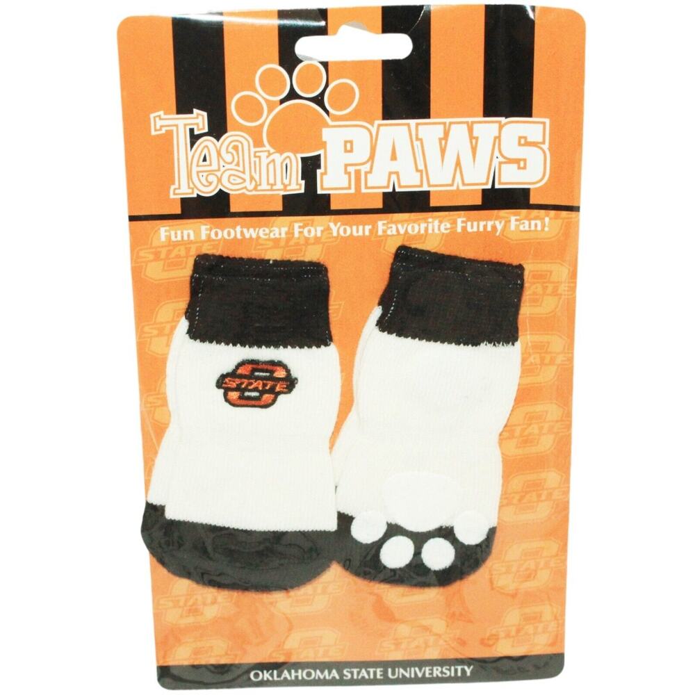 Vintage OSU Oklahoma State University O State Logo - Medium Dog - Pet Socks 2016